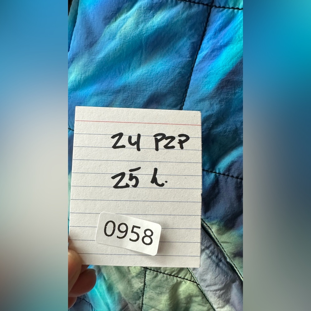 Free People, Blurry Flower Packable Reflective Puffer Jacket, Size XS | 0958 - Picture 9 of 10